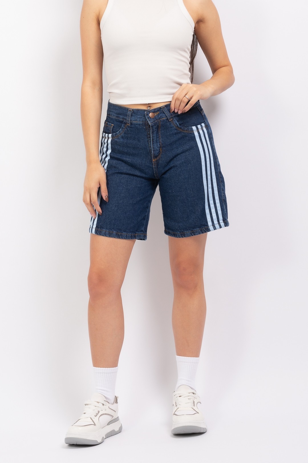 Bermuda Clásica Azul Deportiva Didas! - Imagen 5