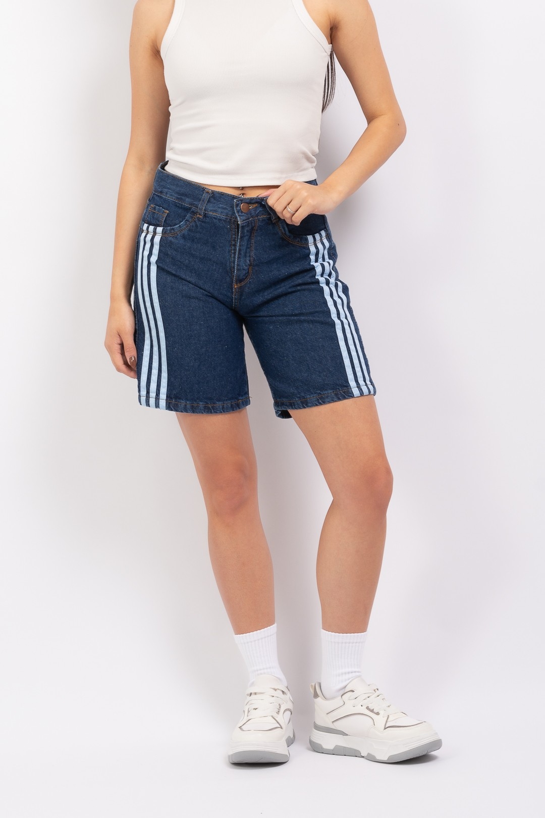 Bermuda Clásica Azul Deportiva Didas! - Imagen 7
