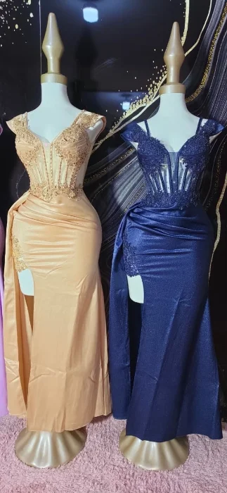 Vestido Sirena Saten