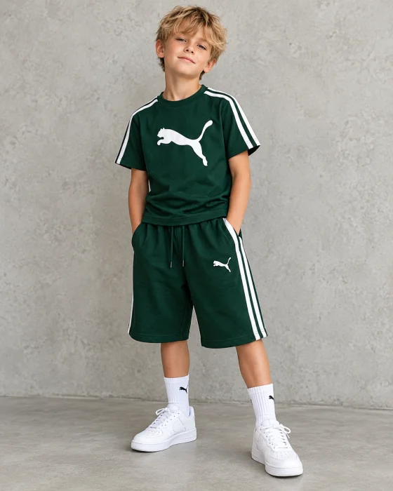 Conjunto Pum Corto Niño Baggy