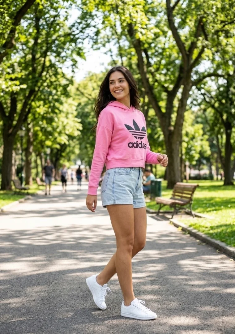 Buzo Corto Liviano Estampado Adid Solo por Pedido o Envío - Imagen 2