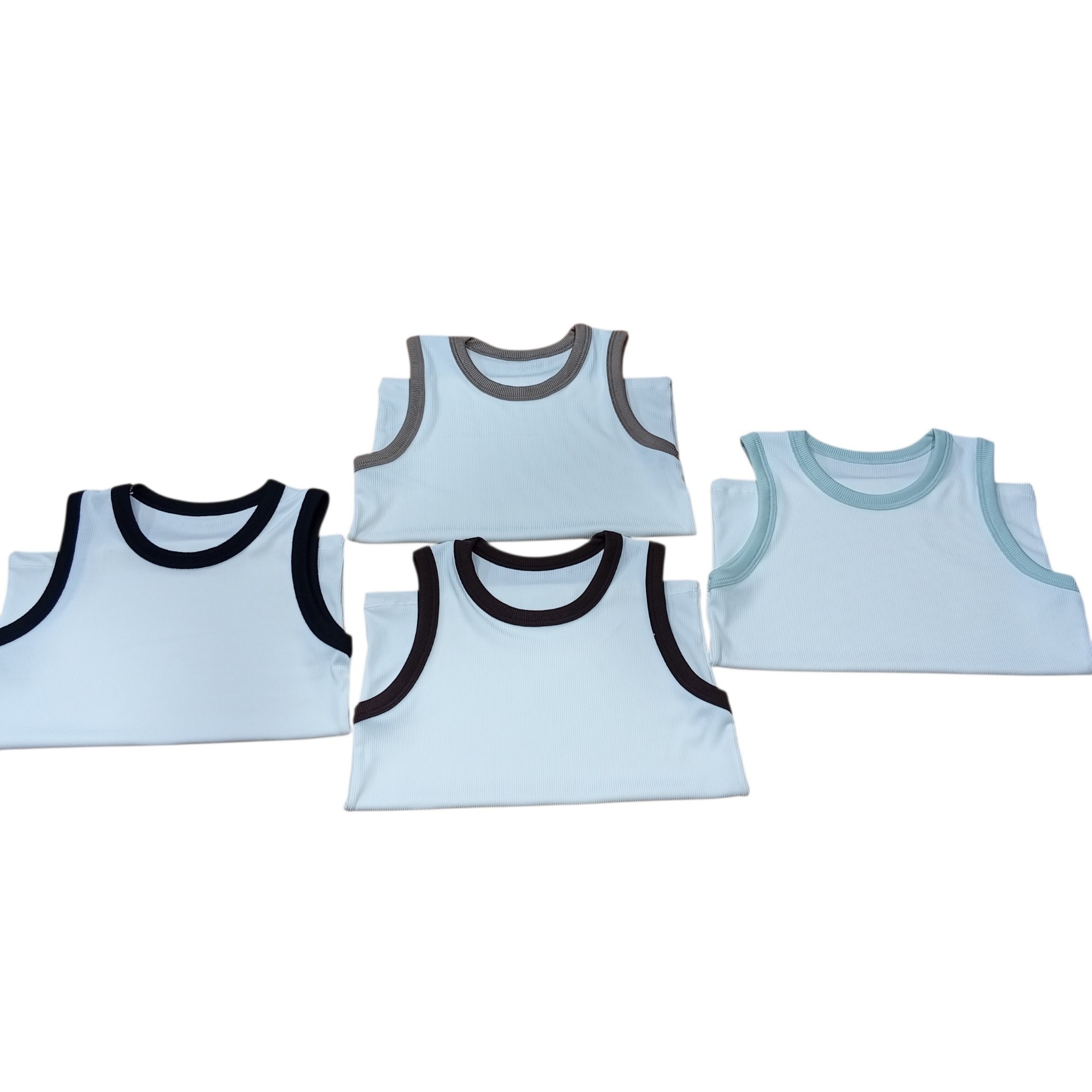 Musculosa Básica Combinada Talle Único M/l - Imagen 2