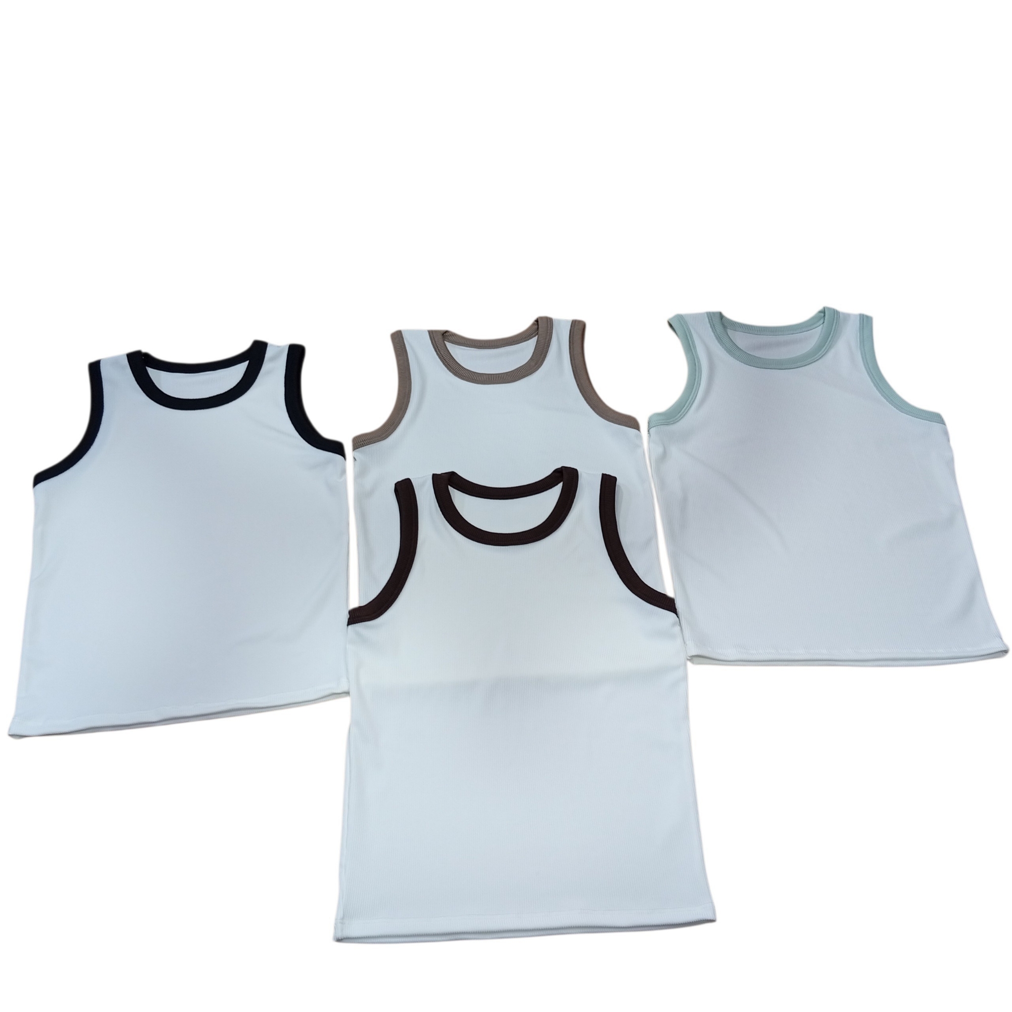 Musculosa Básica Combinada Talle Único M/l - Imagen 3