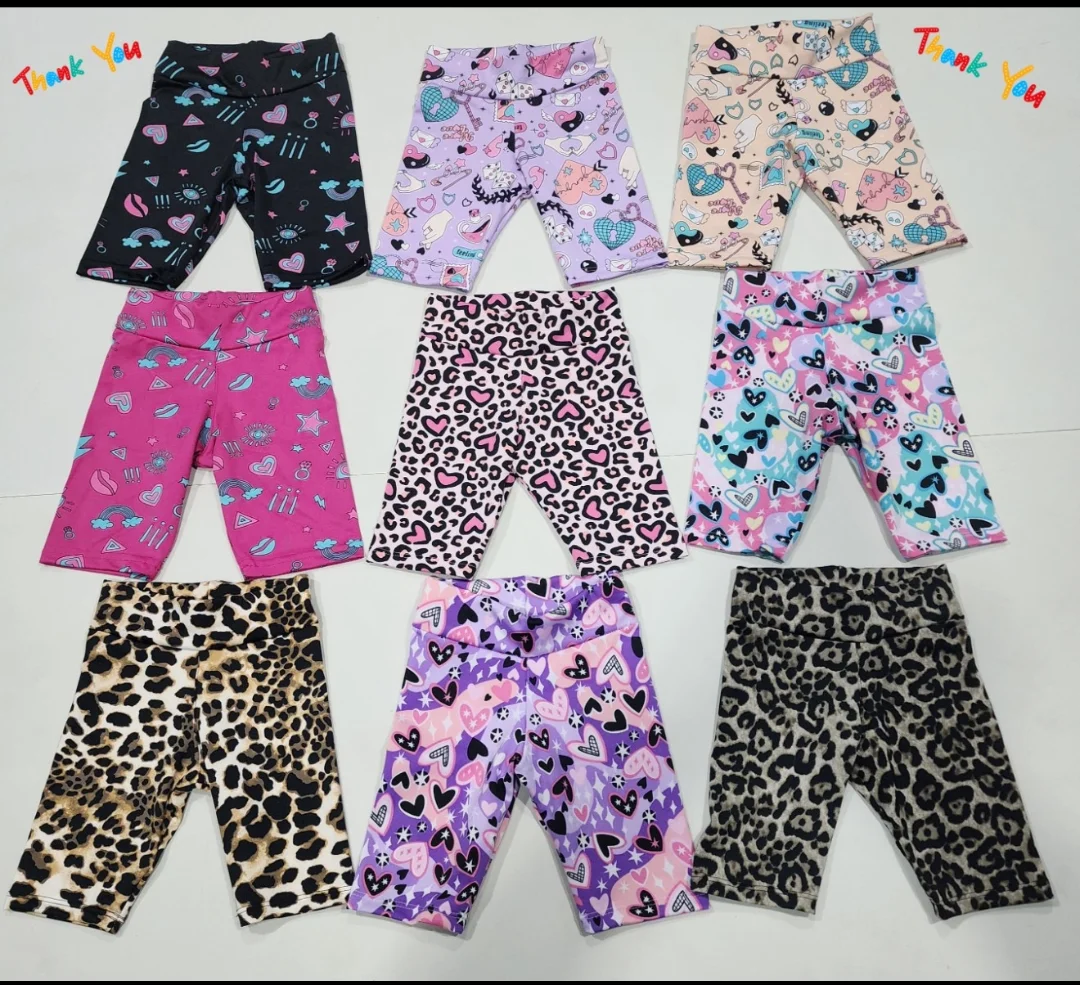 Biker Estampado de Lycra de Nena - Imagen 1