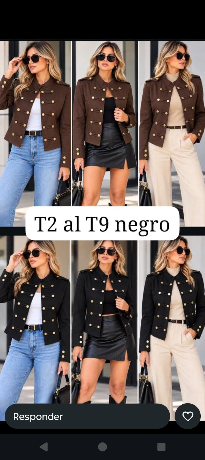 Campera Napoleón Tendencua - Imagen 1
