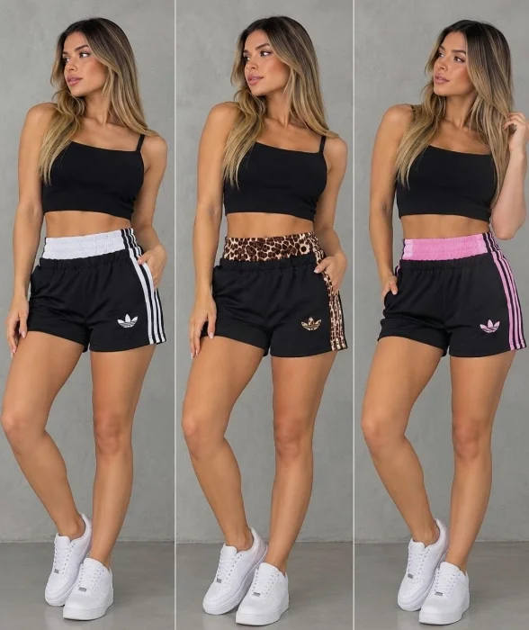 Shorts Doble Cintura
