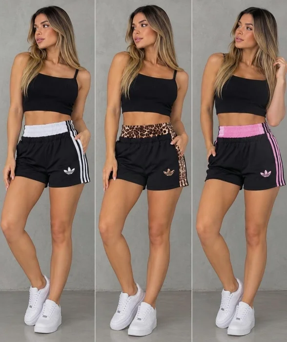 Shorts Doble Cintura