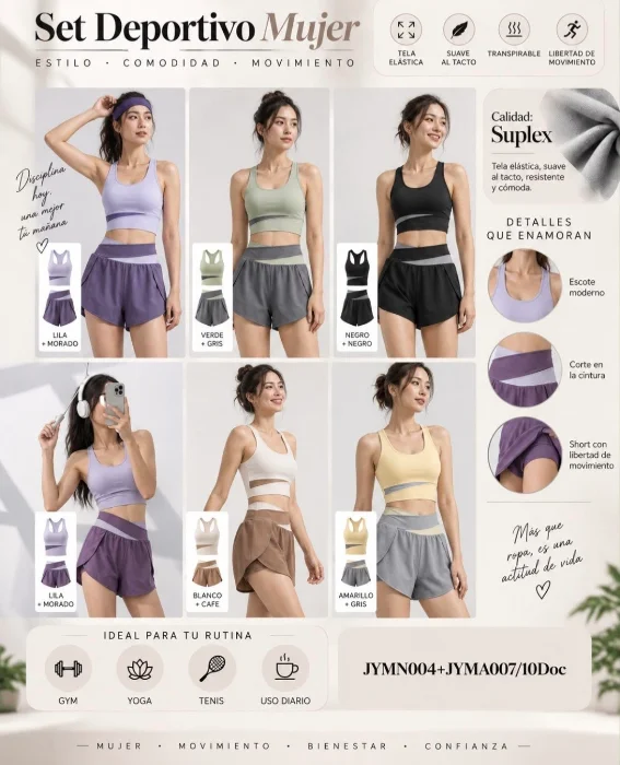 Conjunto 2 Piezas