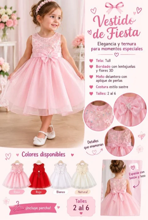 Vestido de Fiesta con Lentejuelas