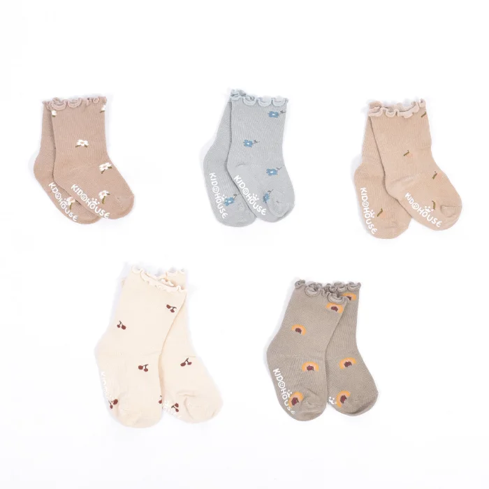 Medias Antideslizantes Volado de Bebe