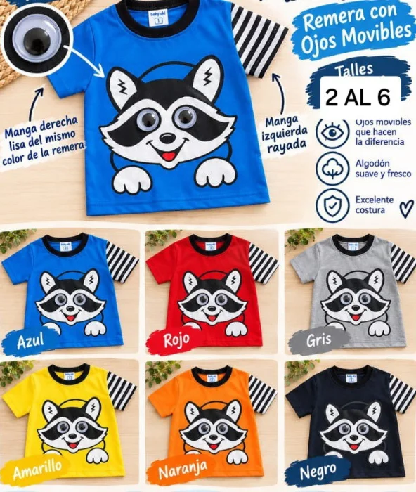 Remera con Aplique