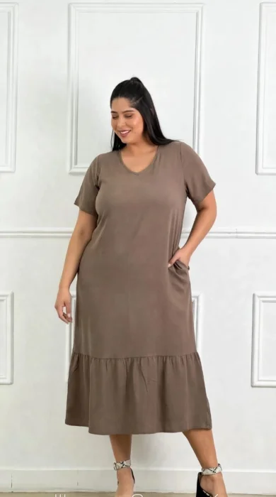 Vestidos Lino Expandez Talles Grandes