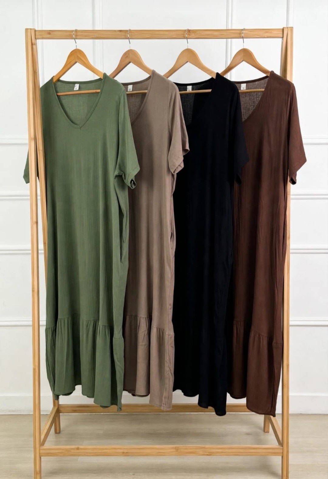 Vestidos Lino Expandez Talles Grandes - Imagen 2