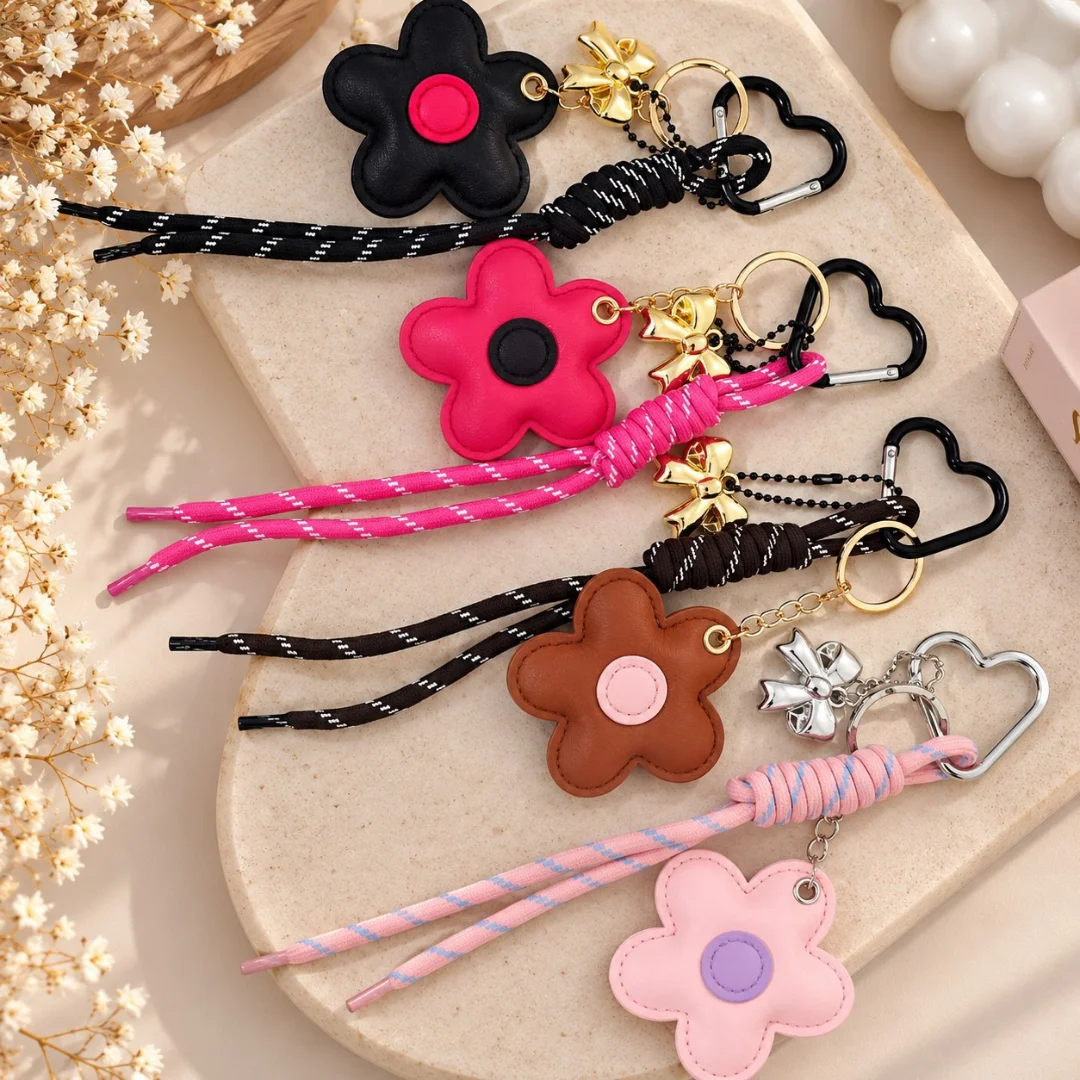 Llaveros Charms Colgante Flor - Imagen 2