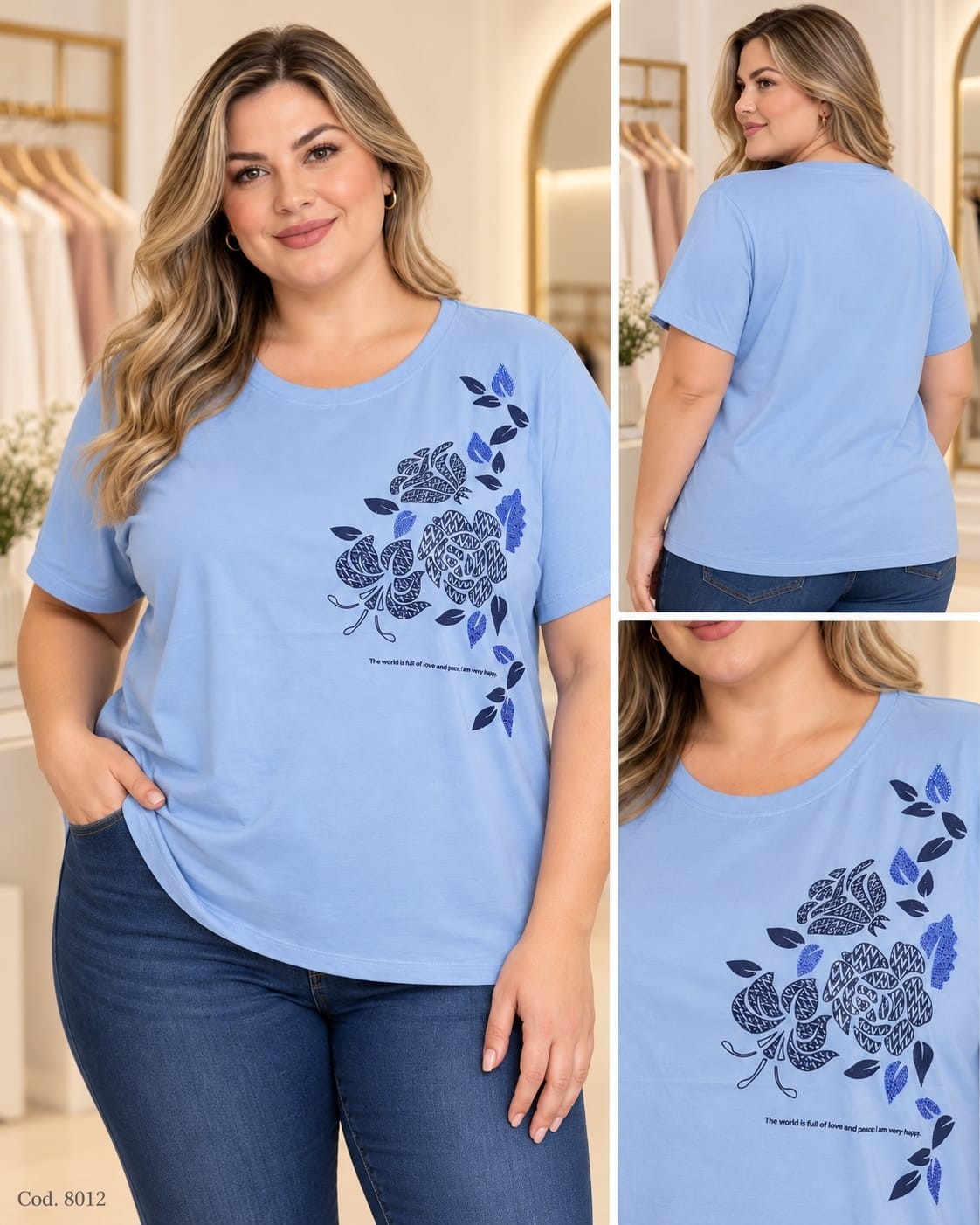 Remera 8012 - Imagen 2