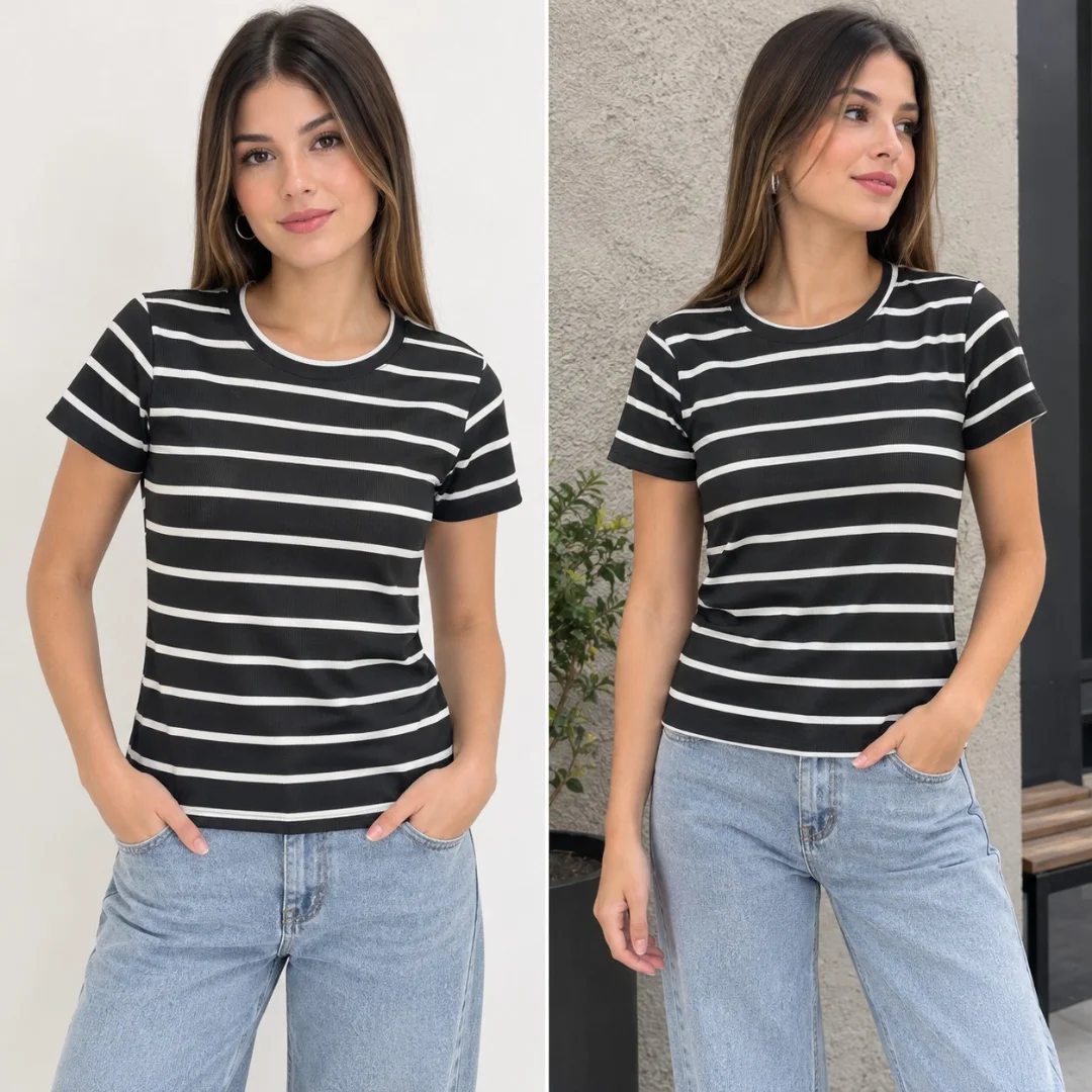 Remera Rayada Morley Soft - Imagen 1