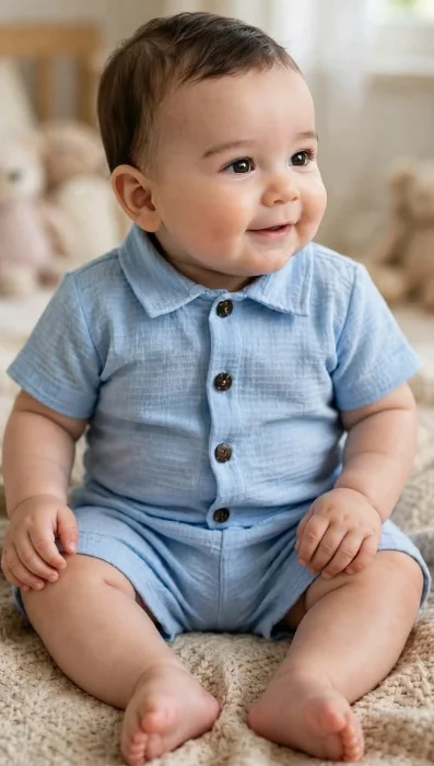 Conjunto Cey Texturizado Urbano de Bebe