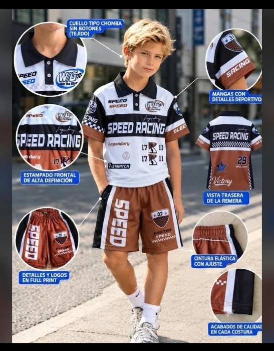 Conjuntos Cortos Set Deportivo