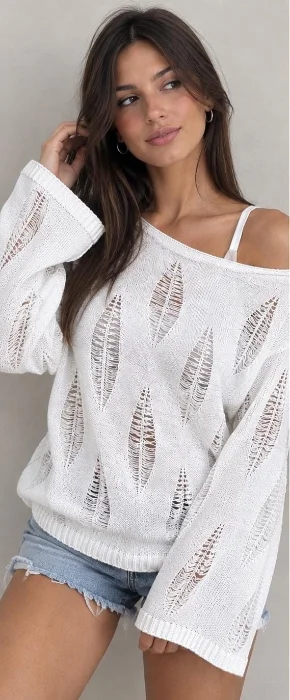 Sweater Hoja