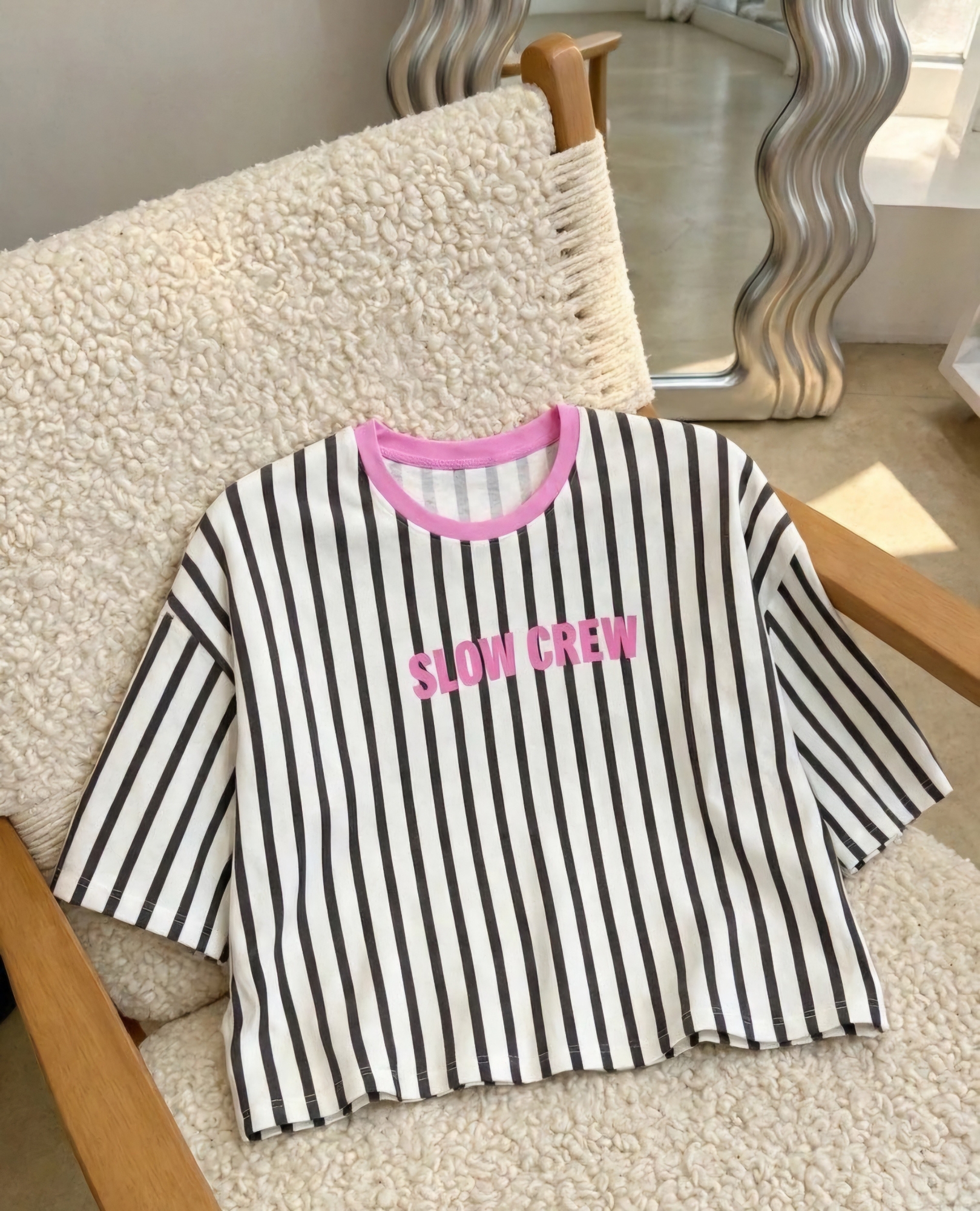 Remera Boxy Rayada - Imagen 3