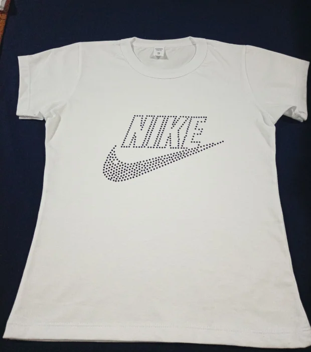 Remeras Beybe Tee con Estras Algodón Peinado