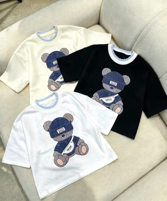 Remera Cuello Tejido