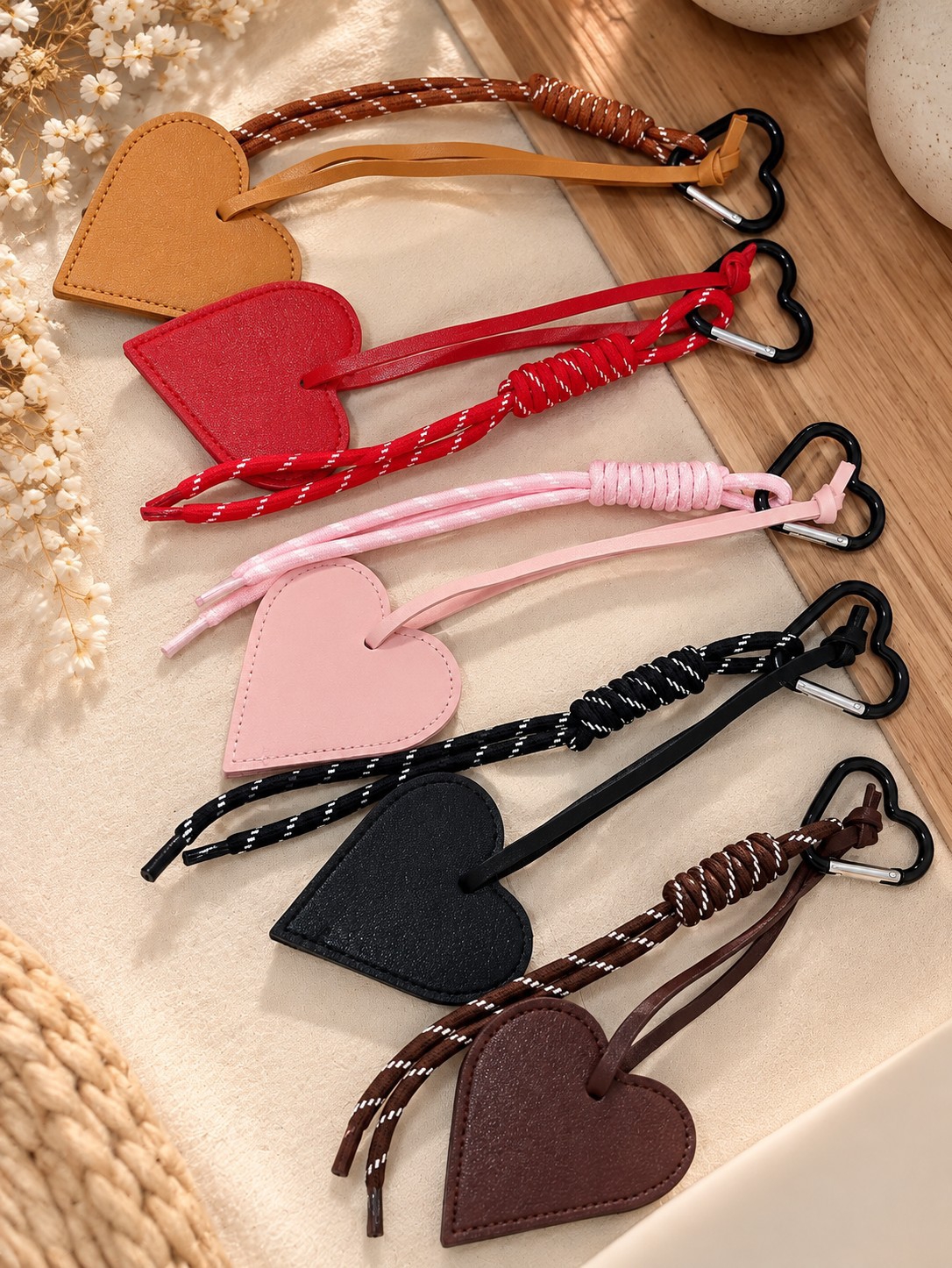 Charms Llaveros Colgantes Corazon - Imagen 2