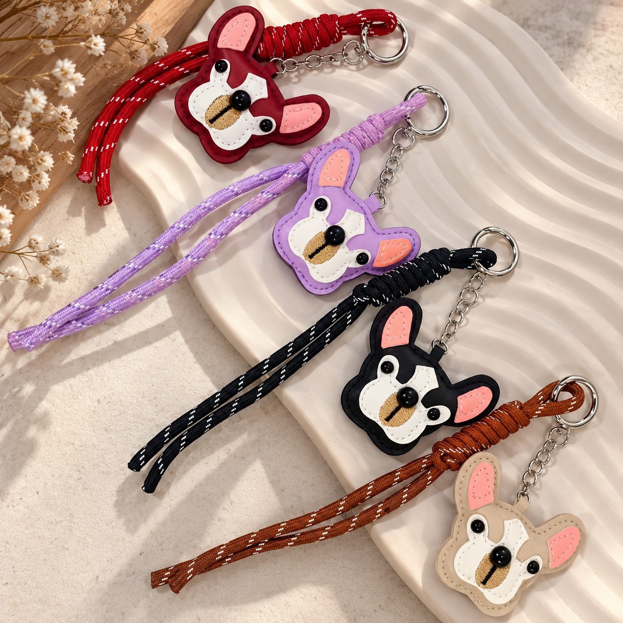 Llaveros Charms Colgante Perro - Imagen 2
