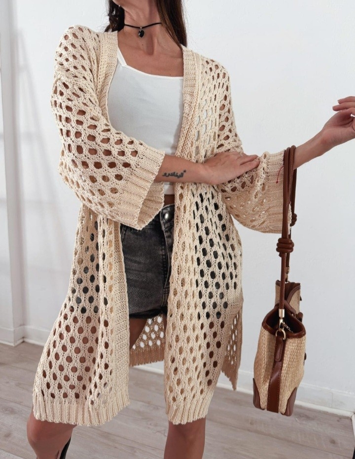 Kimono Calado Maxi - Imagen 4