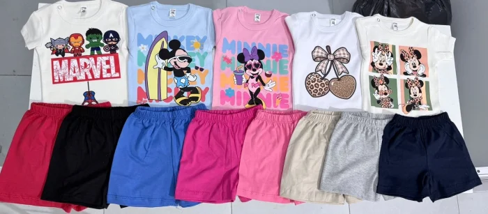 Conjunto Body Personaje y Short