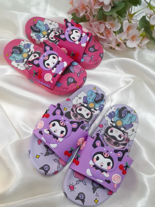 Chancla Kuromi 24a29 30a35 Importadas  Nena