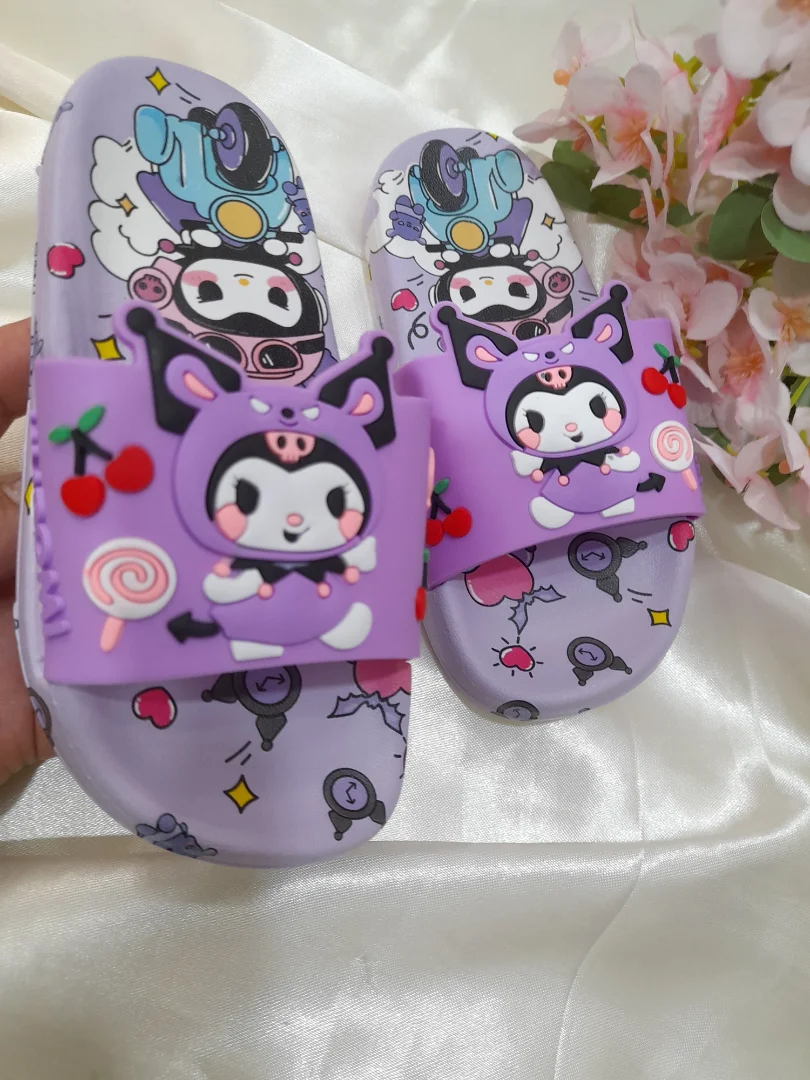 Chancla Kuromi 24a29 30a35 Importadas Nena - Imagen 3