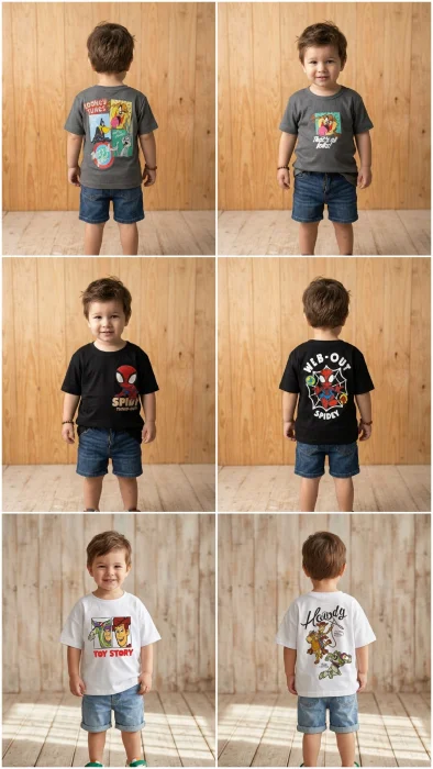 Remeras Bbs/niños Overside
