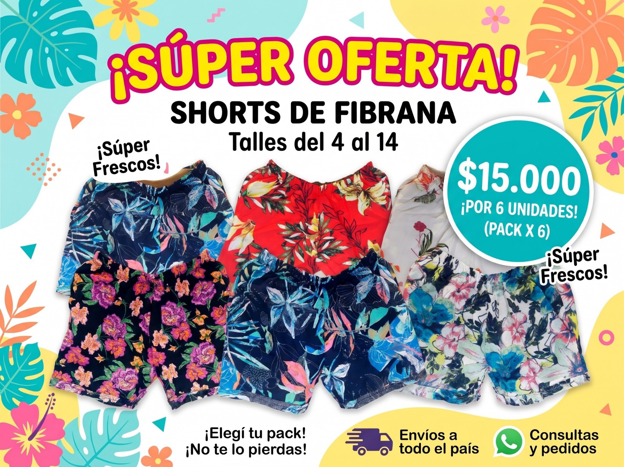 Pack Short de Fibrana - Imagen 2