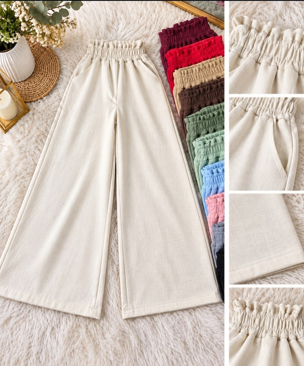 Maxi Palazo de Lino Spandex - Imagen 2