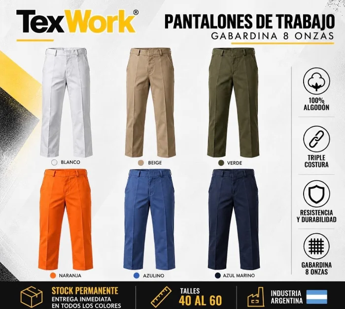Pantalon de Trabajo Clásico