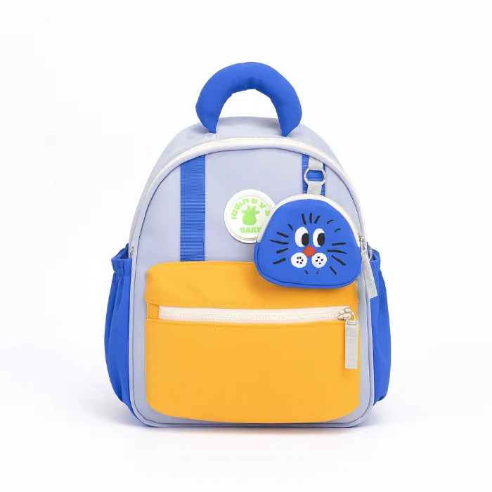 Mochila Infantil Gatitos Importada - Poliester