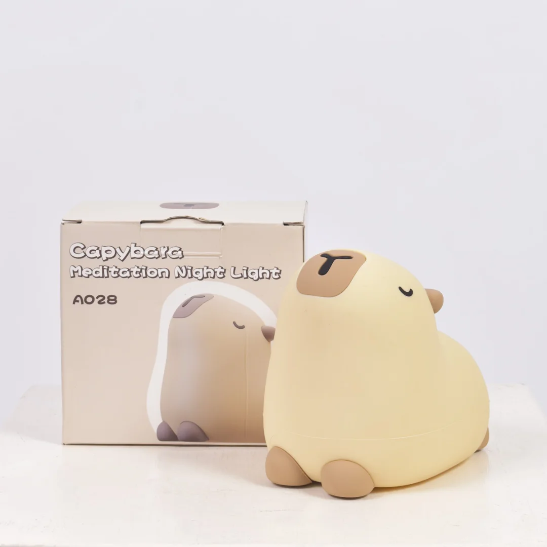 Lámpara Nocturna Capibara - Luz Led Recargable - PMA-007'''1.jpg