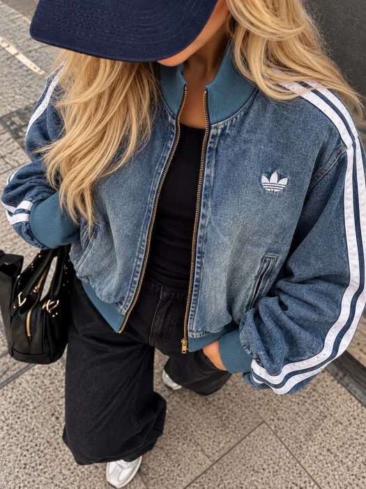 Campera Denim Adidasss