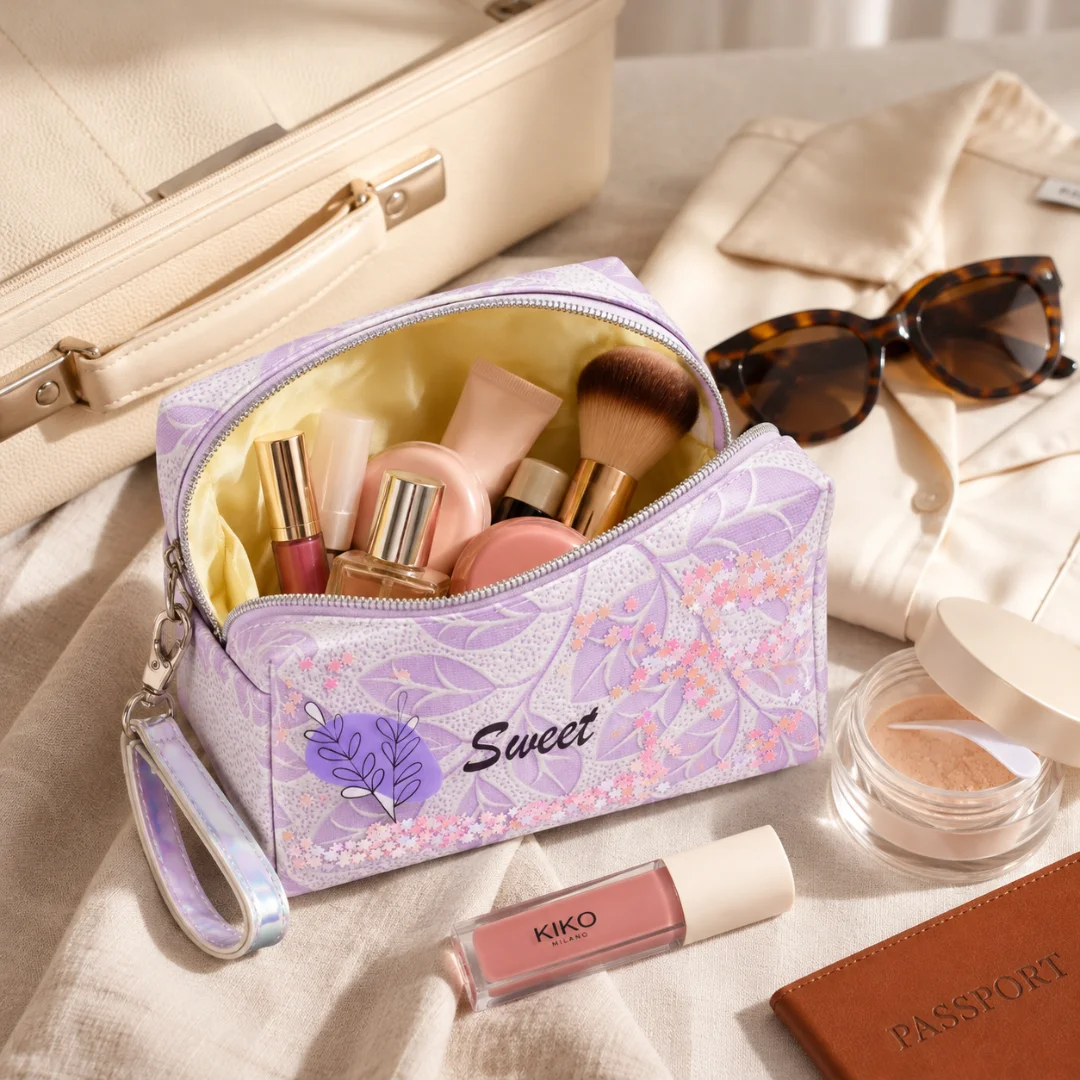 Neceser Porta Cosmeticos Sweet - Neceser%20floral%20Sweet%20con%20maquillaje%20de%20viaje.png