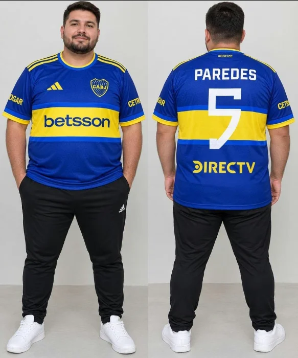 Camiseta Boca Talle Especial Adulto Premium