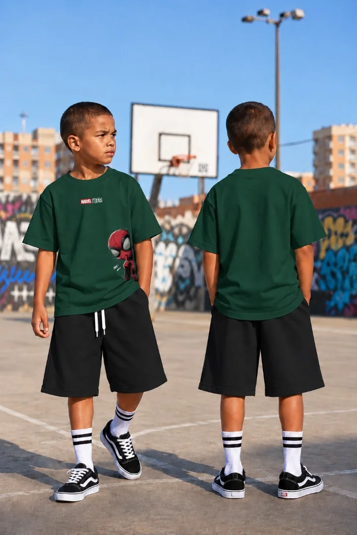 Remera Oversize Spiderman - Imagen 3