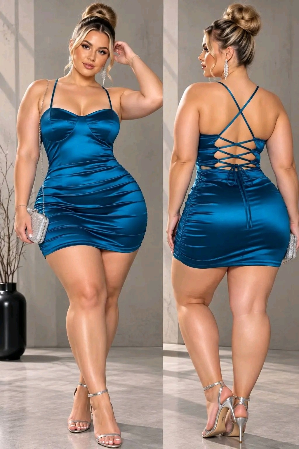 Vestido Rebe Talles Especiales - Imagen 4