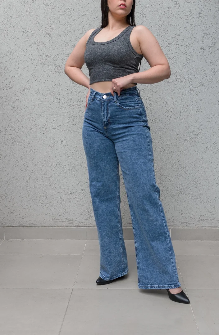 Wide Leg Az - Imagen 3