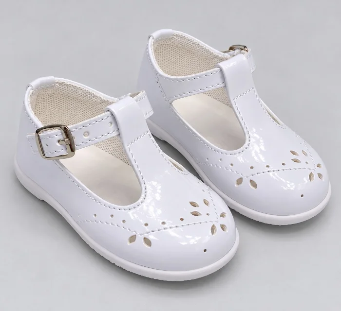 Zapato de Bautizo para Bebé Blanco
