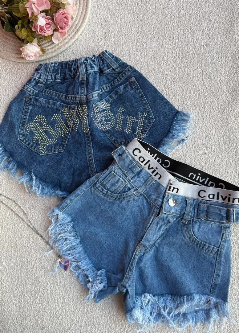 Short Baby Girl/calvin - Imagen 1