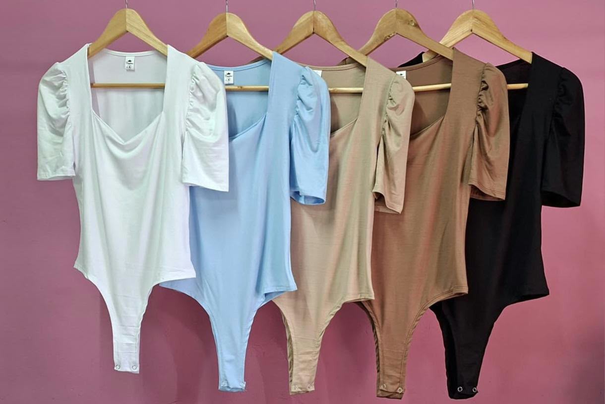 Body Cuello Espejo Modal Viscosa Mujer Verano Dama Camisa Camiseta Remera Remeron - Imagen 3