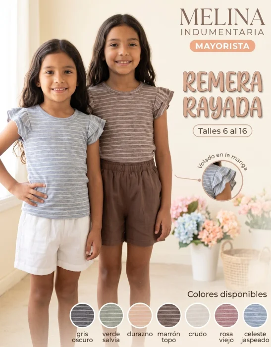 Remera Rayada