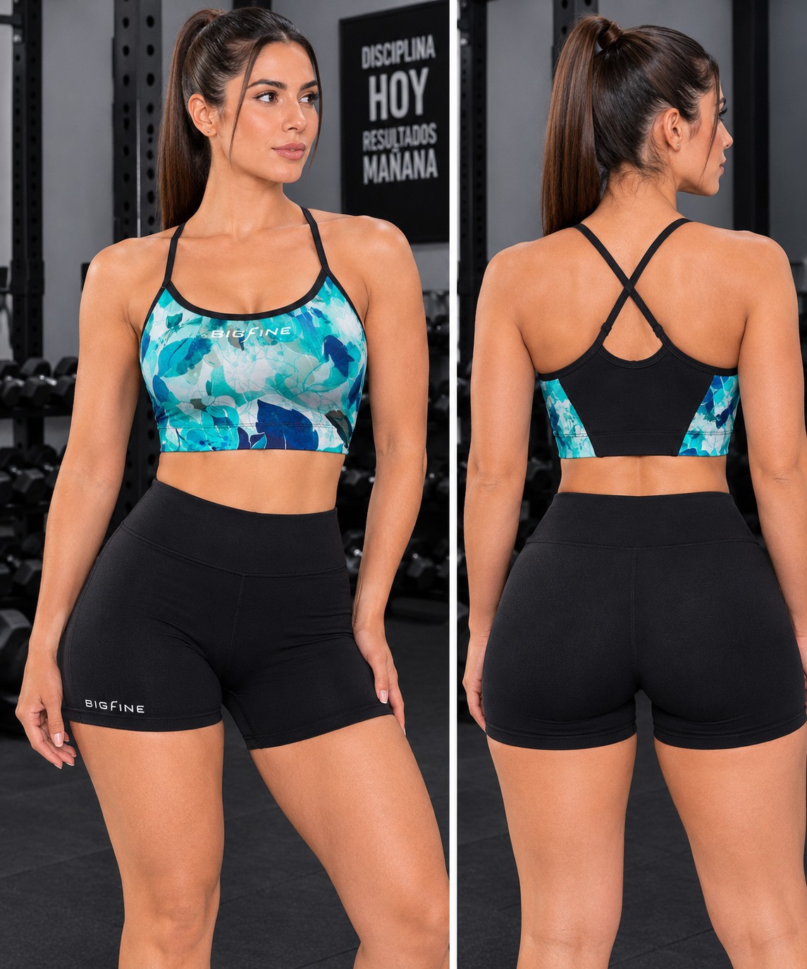 Conjunto Top y Calza Corta - Imagen 2