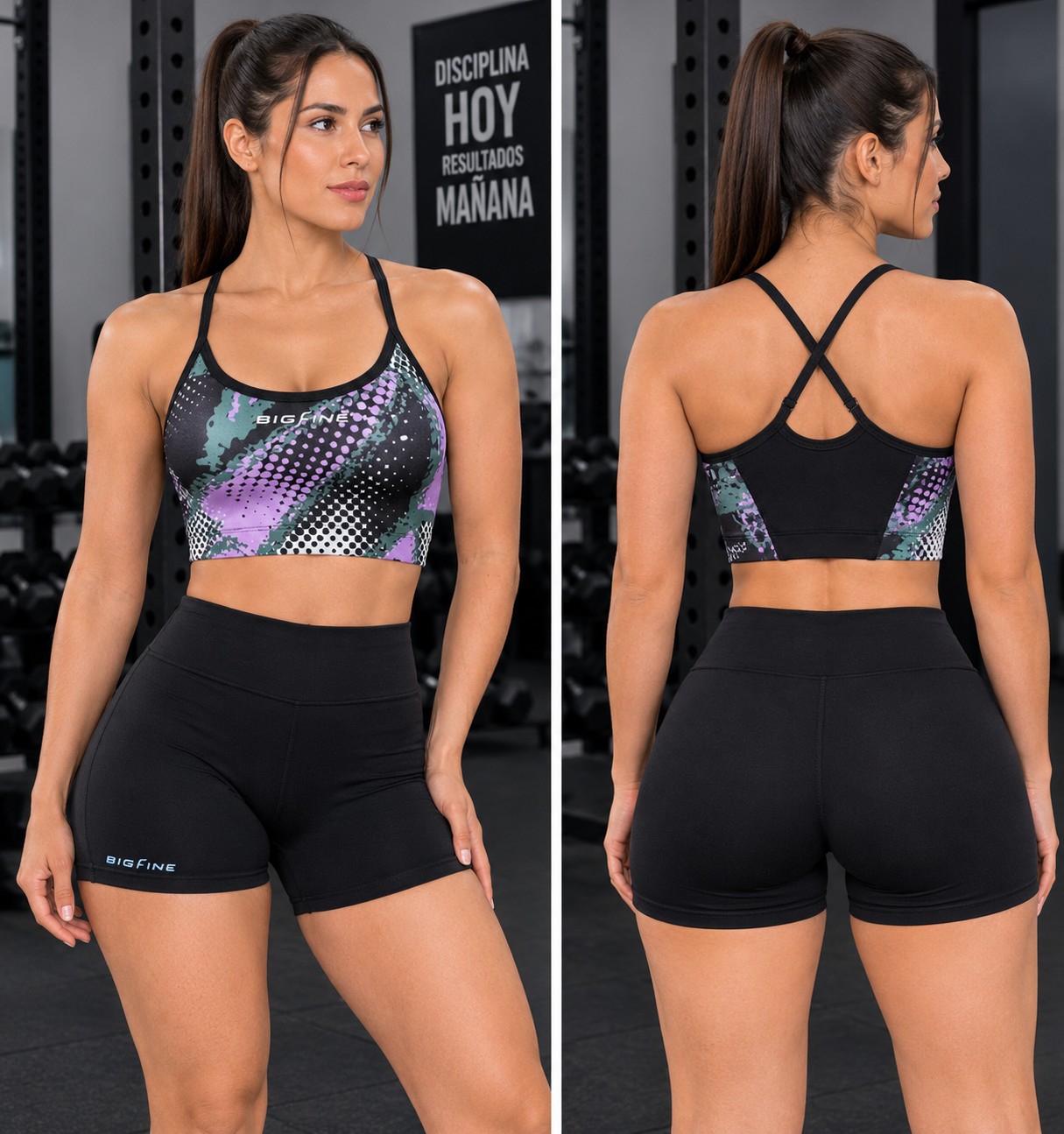 Conjunto Top y Calza Corta - Imagen 3